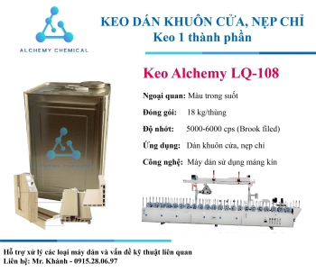 KEO DÁN KHUÔN CỬA, NẸP CHỈ